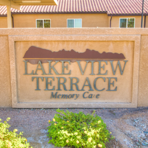 sign that says lake view terrace