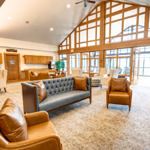 lounge area with couches and chairs