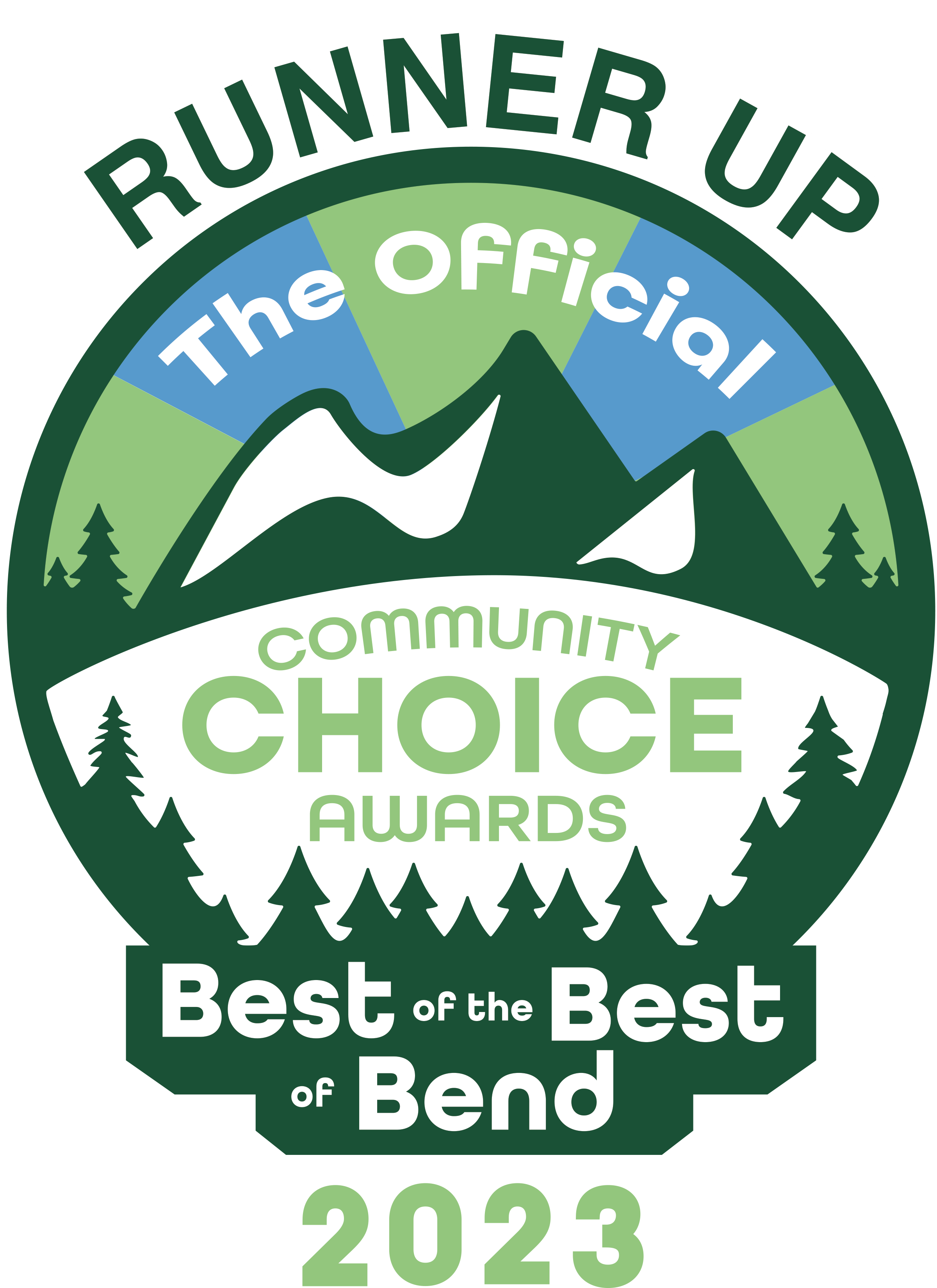 Best of Bend 2023 Award Badge