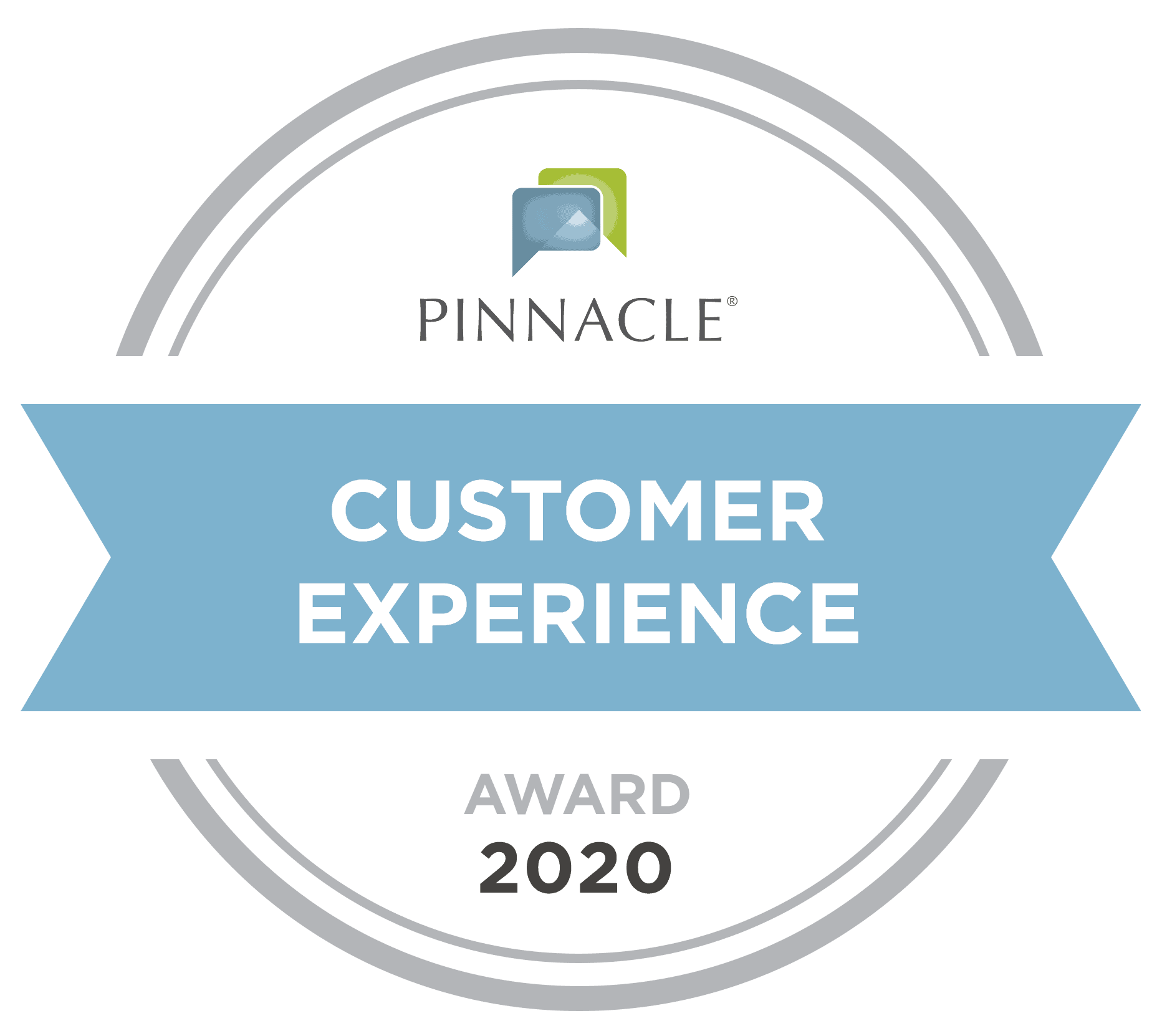 Pinnacle customer experience award 2020