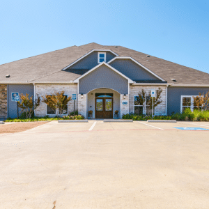 Front entrance to community