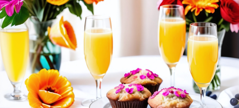 Muffins and Mimosas