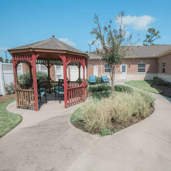 Outside view of community
